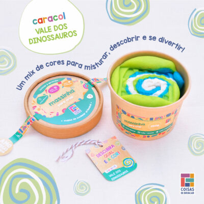 Caracol VALE DOS DINOSSAUROS – 250g