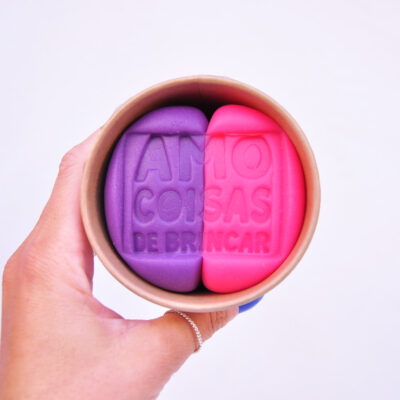 Massinha para CRIAR 2 cores – 500g