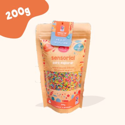Areia de Tapioquinha – Mix de Cores – 200g