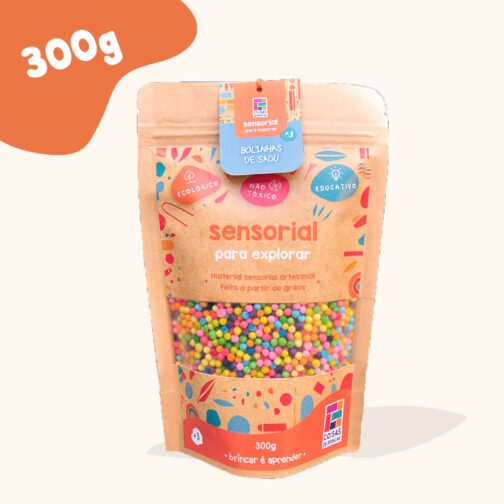 Bolinhas de Sagu - Mix de Cores - 300g