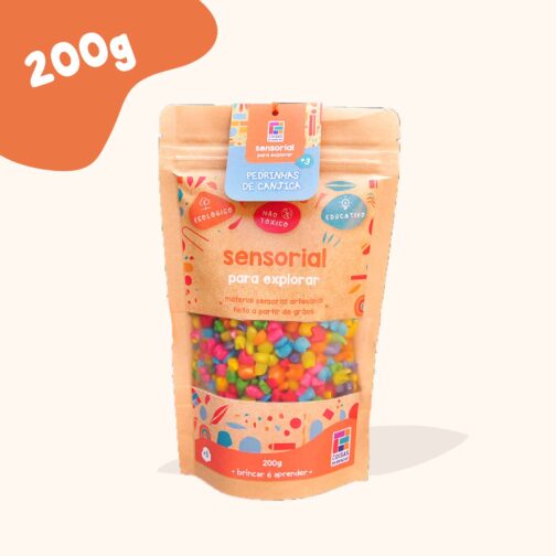 Pedrinhas de Canjica - Mix de Cores - 200g