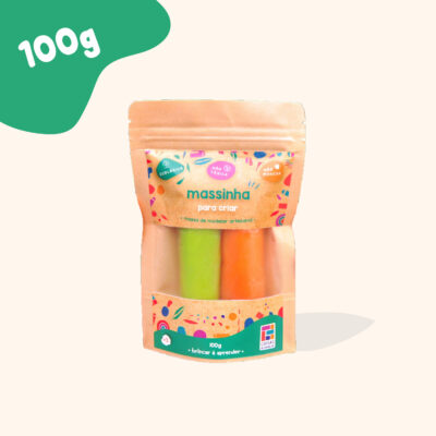 Massinha para CRIAR 2 cores – 100g